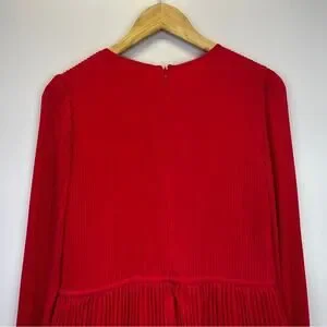 MICHAEL Michael Kors | Dresses | Michael Michael Kors Pleated Mini Dress  Deep Pink Pl | Poshmark